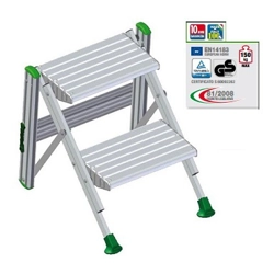 vendita online Sgabello 2 gradini modello plio Sgabelli e cavalletti da lavoro Facal